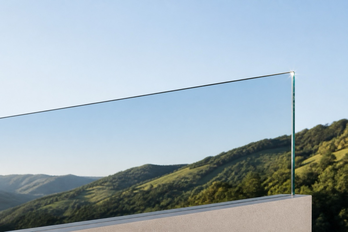 Streak-free glass detail after a clean